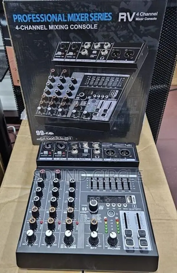 Shelby 4 Channel Mixer RV-4