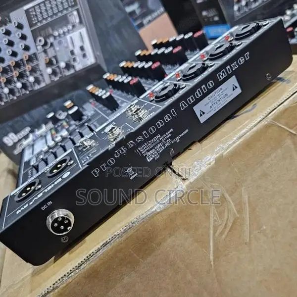 Shelby 6 Channel Mixer RV-6