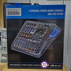 Shelby 4 Channel 800w Powered Mixer