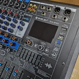 Shelby 8 Channel 1100w Powered Mixer