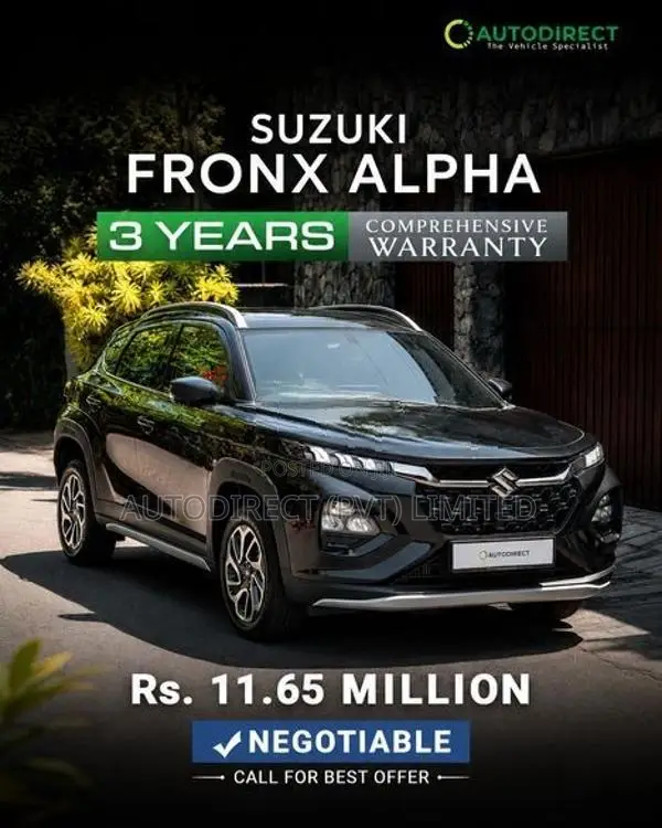 Suzuki Fronx Alpha 2026