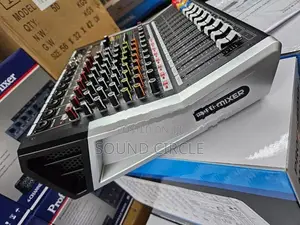 8 Channel 1100w Powered Mixer
