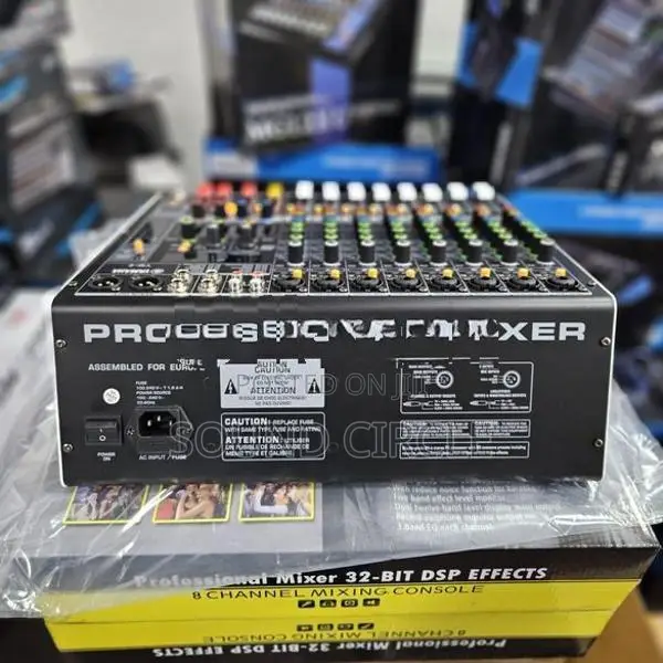 8 Channel Audio Mixer with PC Out (YM-8)