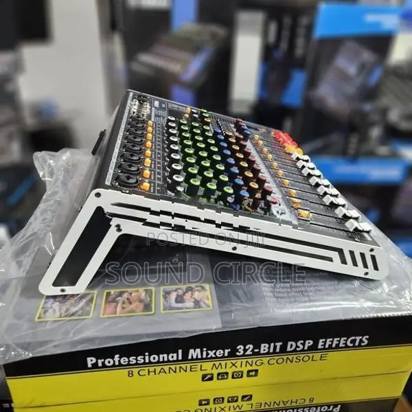 8 Channel Audio Mixer with PC Out (YM-8)