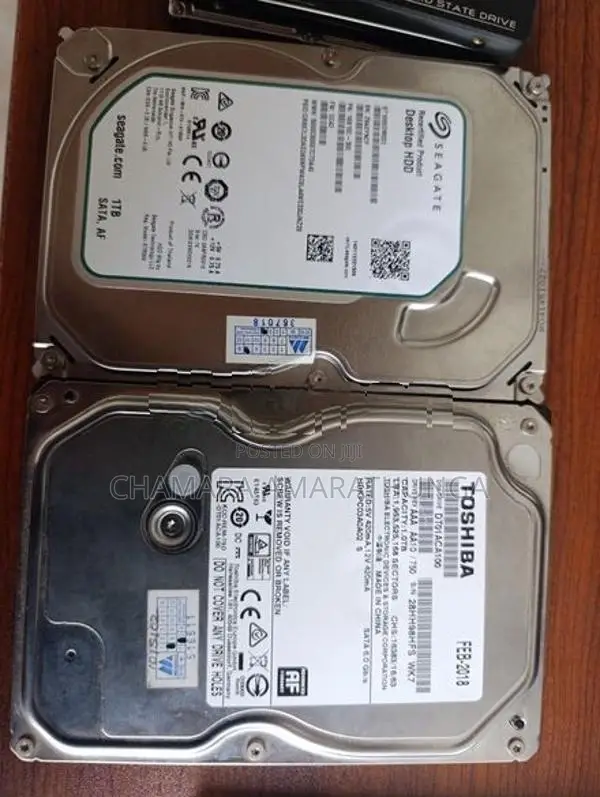 1TB DESKTOP HARD DISK USED