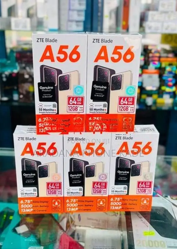 ZTE Blade A56 4/64GB (Brand New)