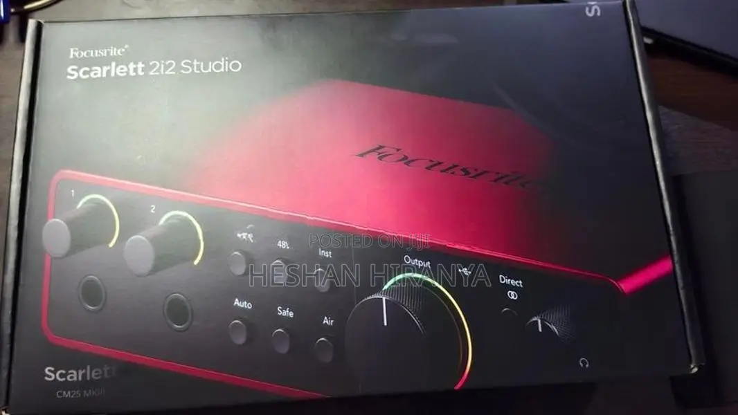 Scarlett focusrite 2i2 4th gen Bundle