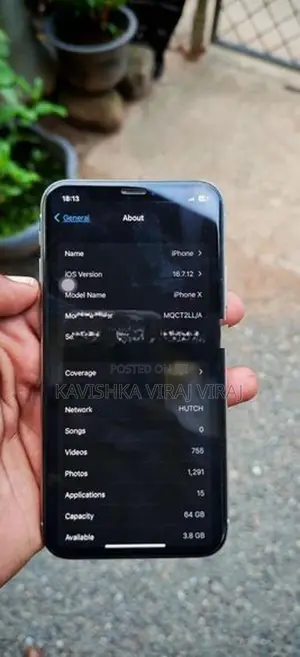 Apple iPhone X (Used)