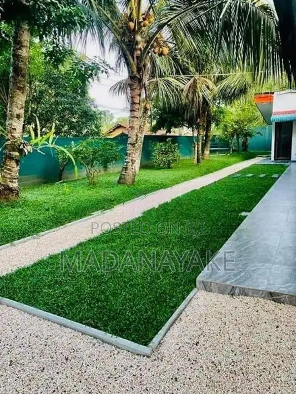 Malaysian Grass with Interlock Paving