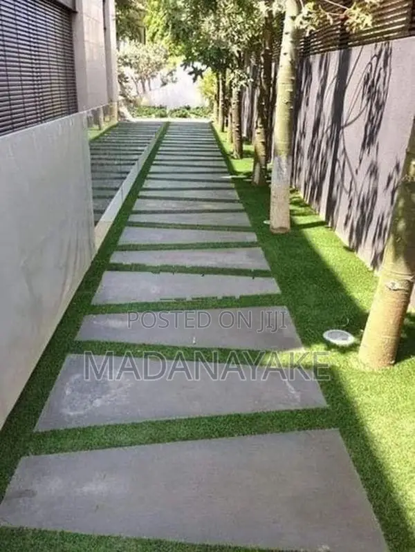 Malaysian Grass with Interlock Paving