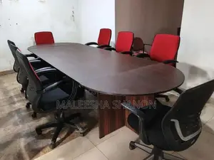 Office Chair with Long Table