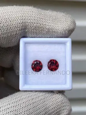 Natural Garnet Pair