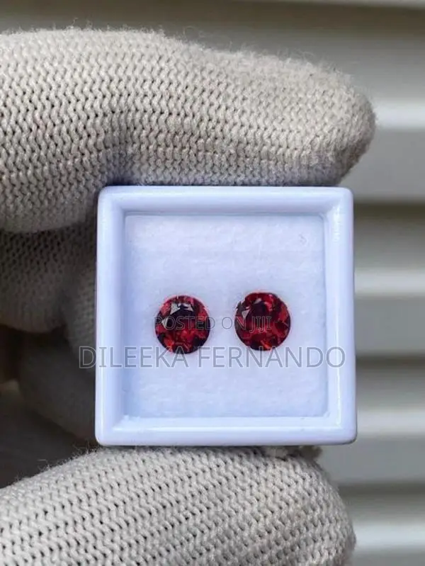 Natural Garnet Pair