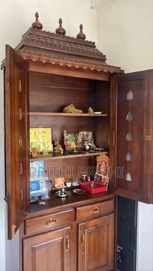 Teak Swami Rack