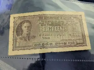 Old 50 Cent Note