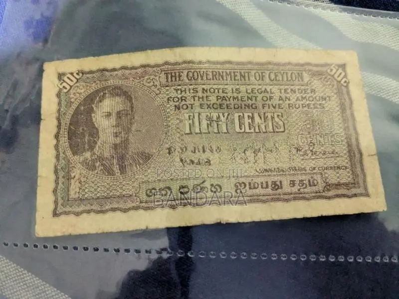 Old 50 Cent Note