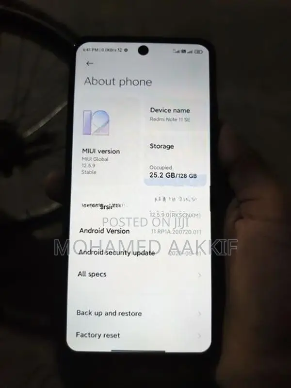 Xiaomi Redmi Note 11 SE 5G (Used)