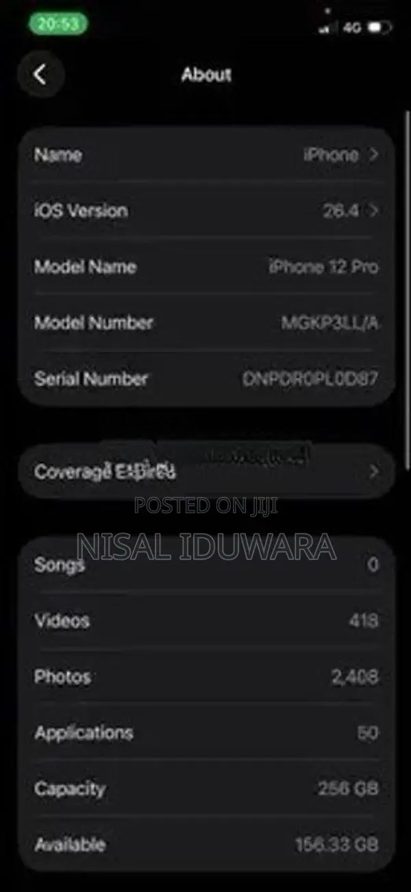 Apple iPhone 12 Pro (Used)