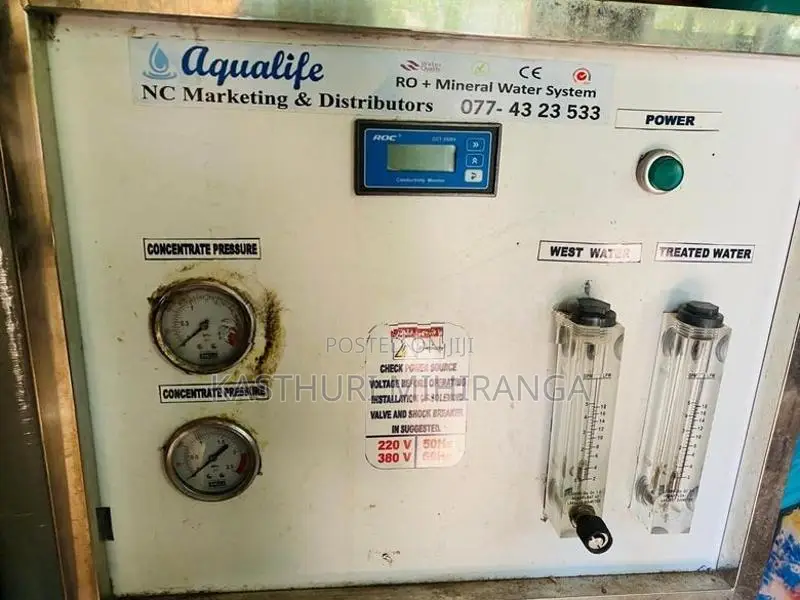 Commercial Aqualife Ro Mineral Water Plant