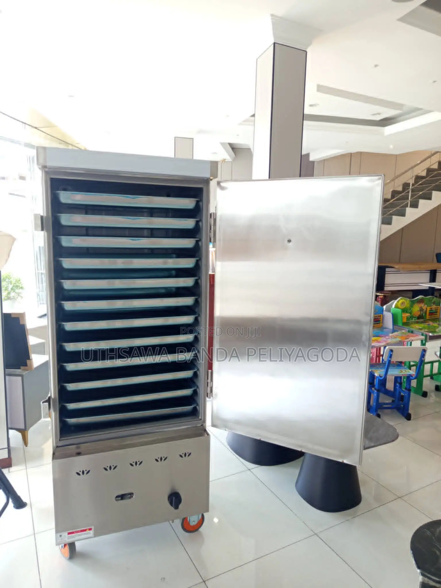 Gas Rice Steamer 12 Trays