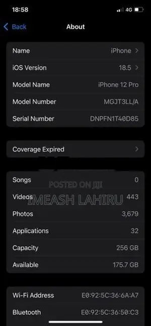 Apple iPhone 12 Pro (Used)