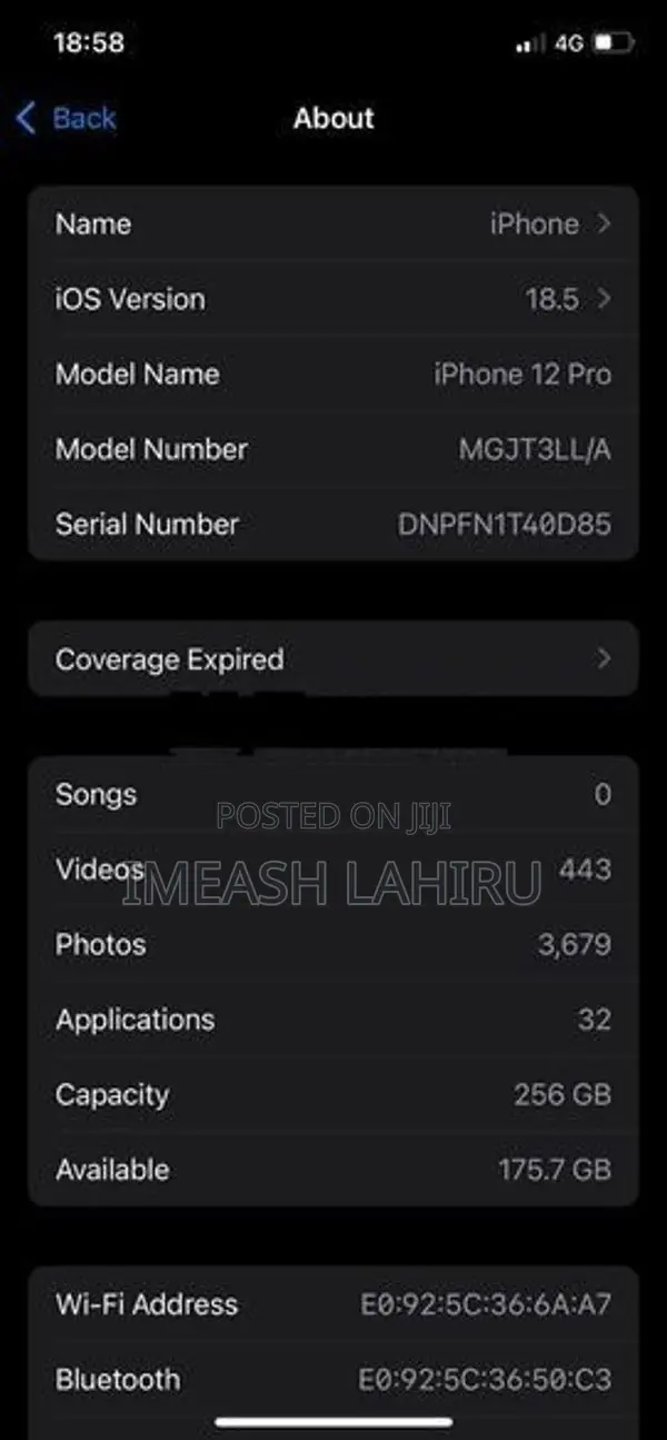 Apple iPhone 12 Pro (Used)