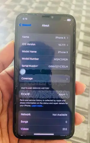 Apple iPhone X 64 gb (Used)