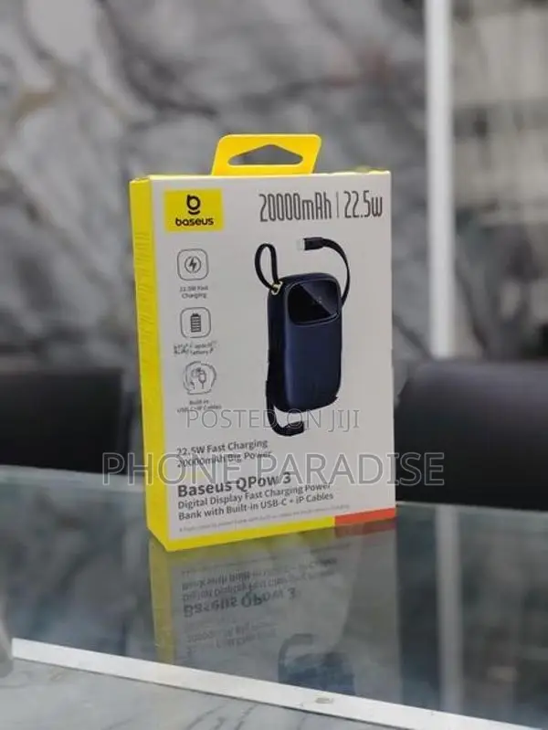 Baseus Q Pow 3 Power Bank Featuring