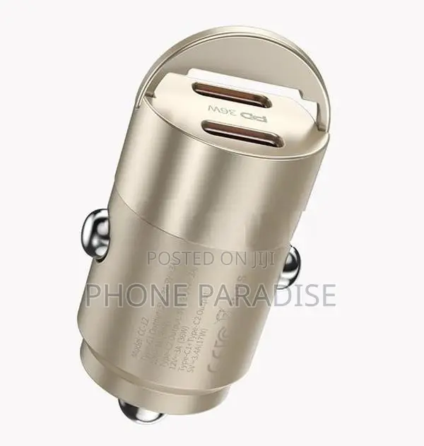Carvolt Car Charger 36W Max Output | 2-Port Outputs
