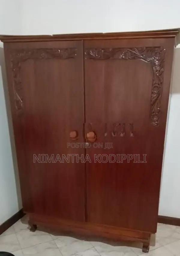 2 Door Teak Wardrobe (Armoire / Almirah)