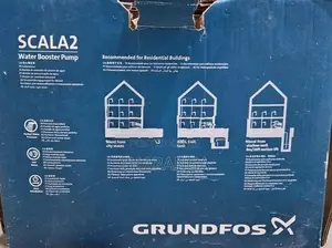 Grunfos pressure pump for Grohe fittings