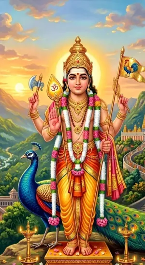 God Murugan Photo Frames