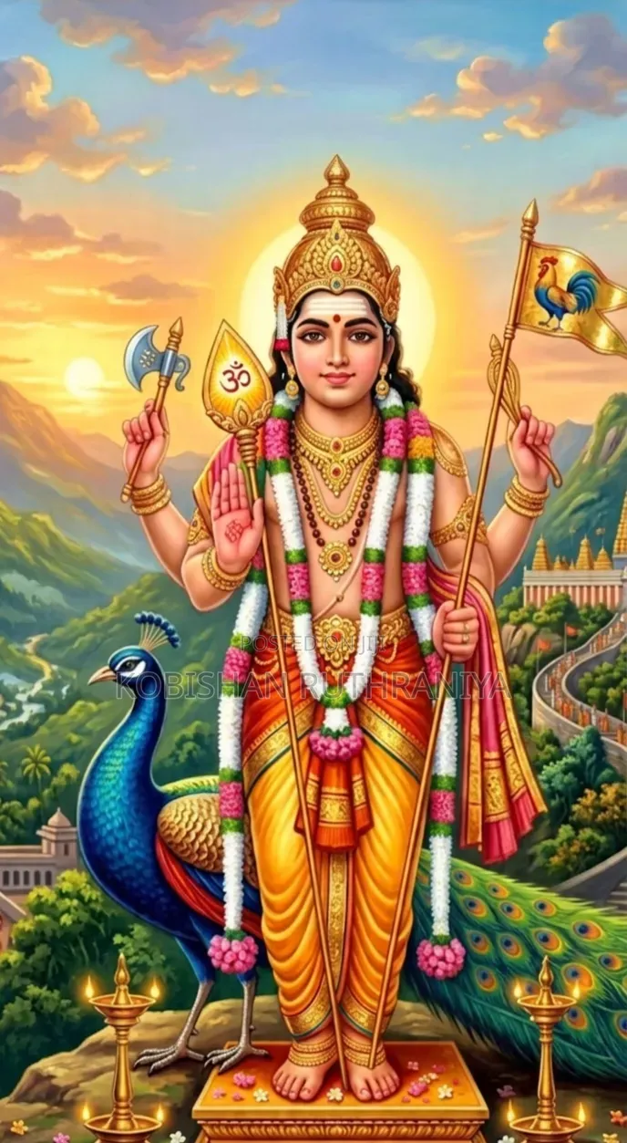God Murugan Photo Frames