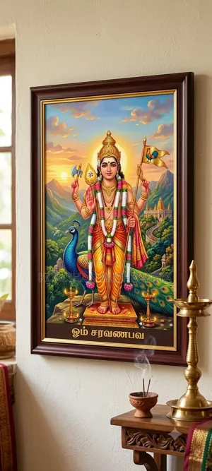 God Murugan Photo Frames