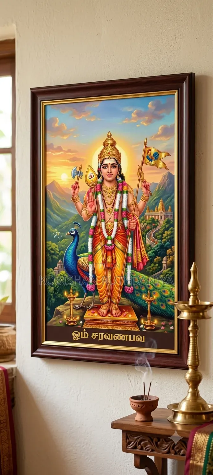God Murugan Photo Frames