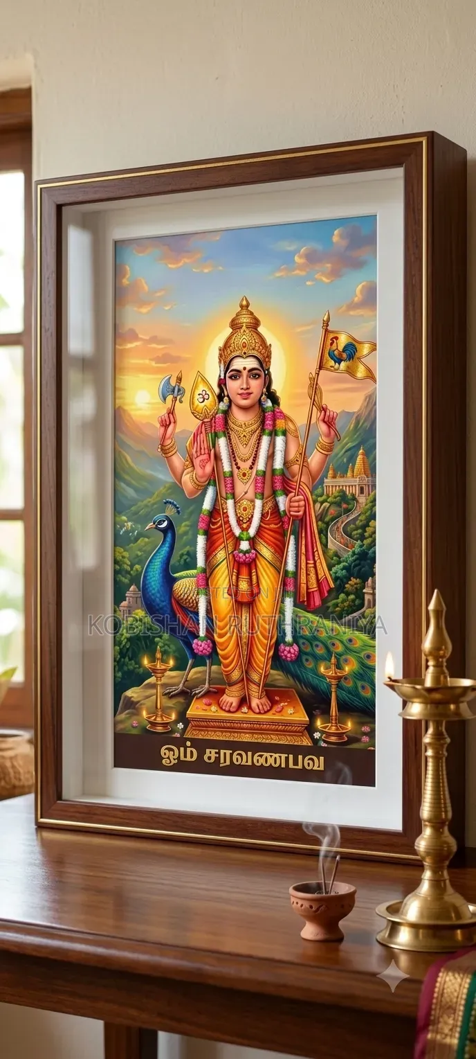 God Murugan Photo Frames