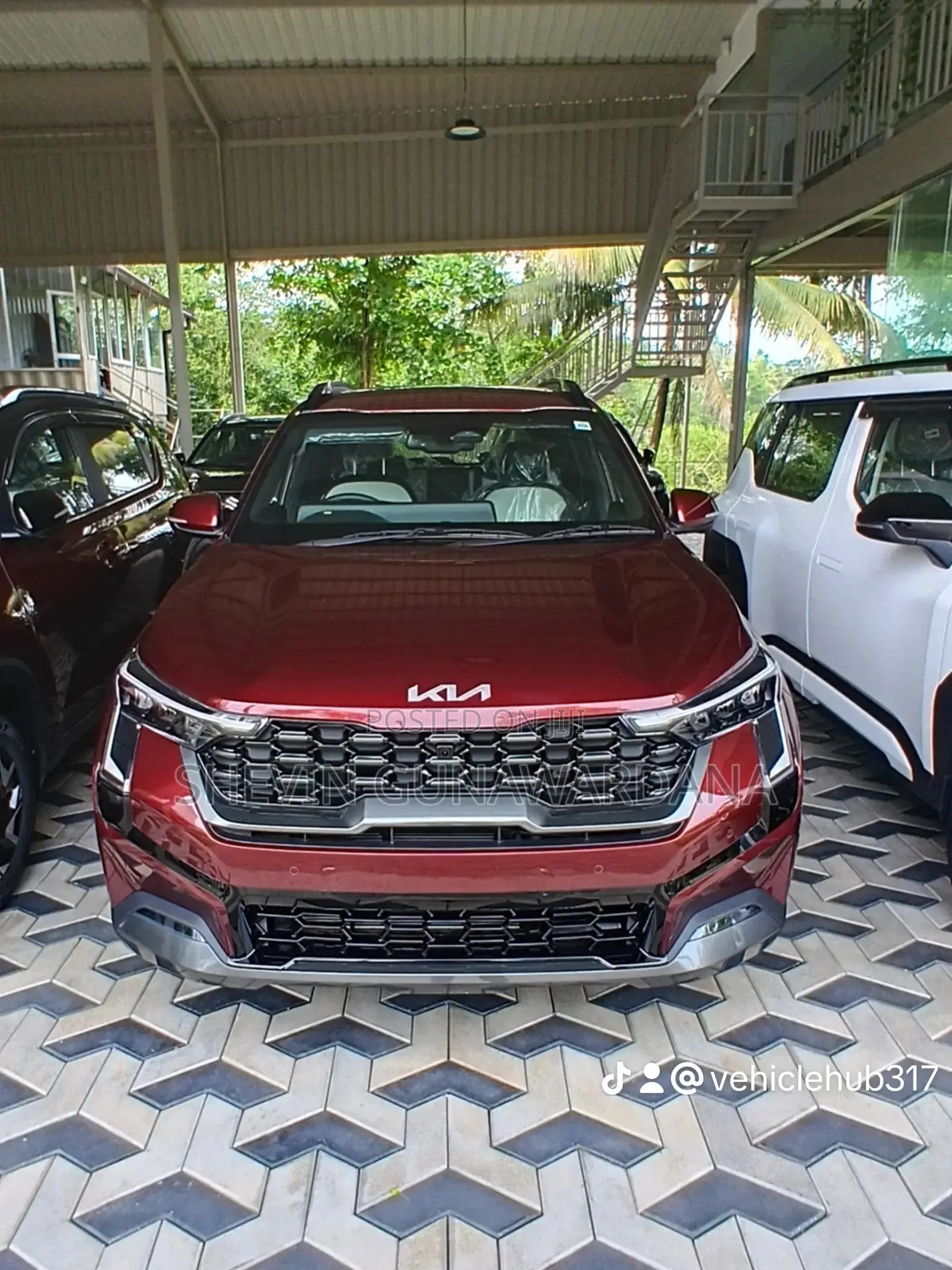 New Kia Sonet 1.0 Petrol FWD 2025 Maroon