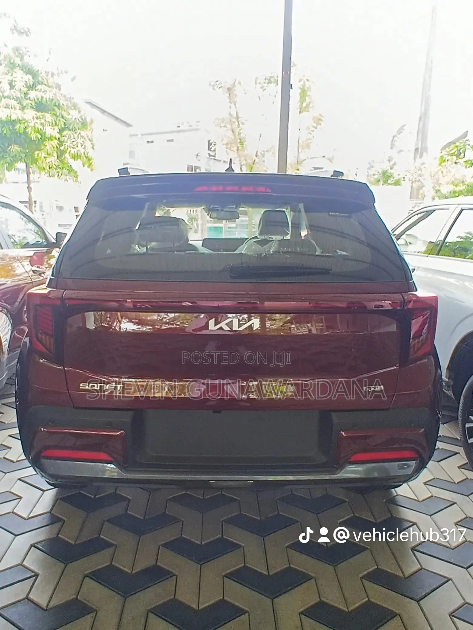 New Kia Sonet 1.0 Petrol FWD 2025 Maroon