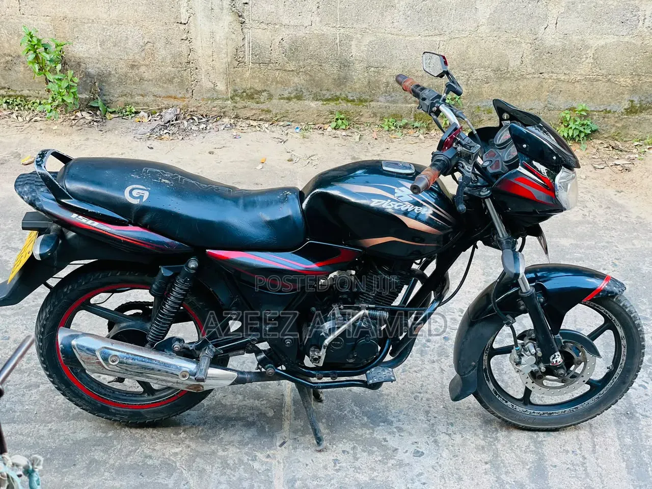 Bajaj Discover 150 2010 Black
