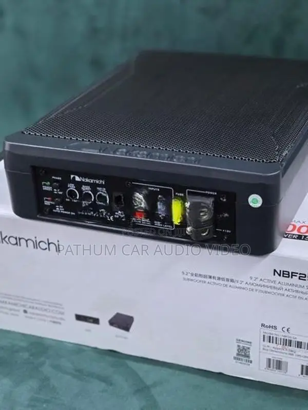 Nakamichi NBF25.5A Undrseat Subwoofer
