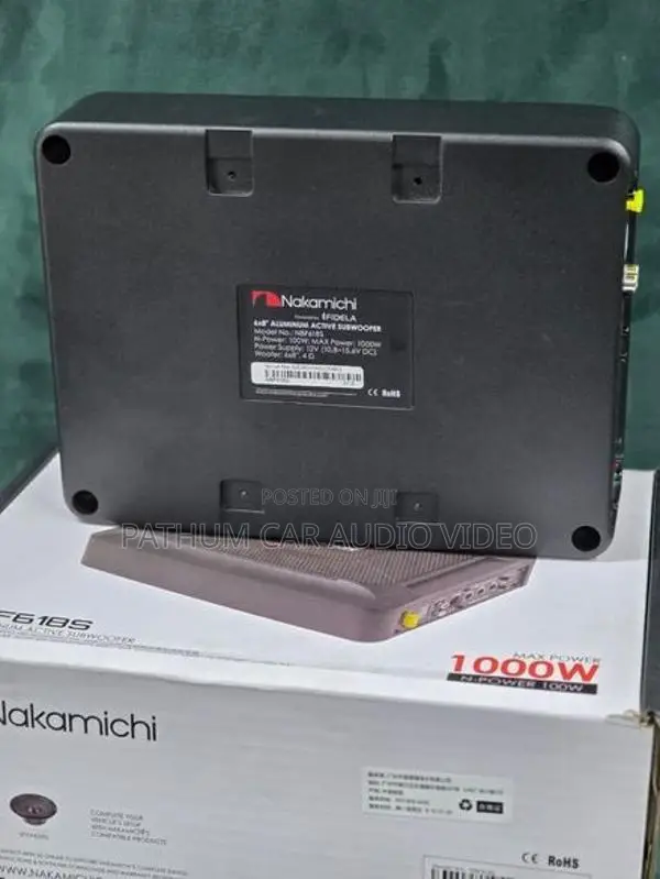NBF618S Underseat Subwoofer