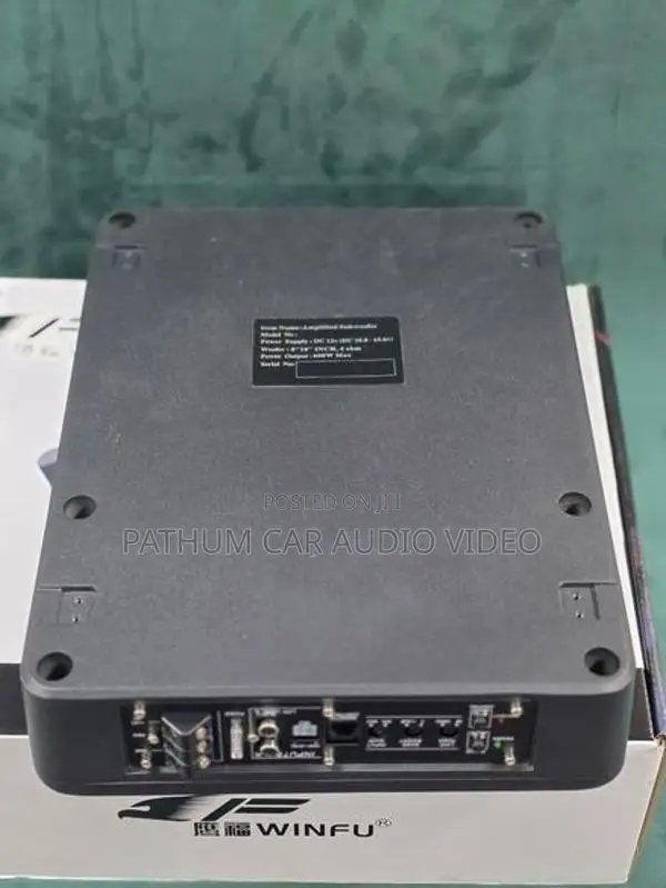 Winfu Underseat Sub Woofer with Bass Treble