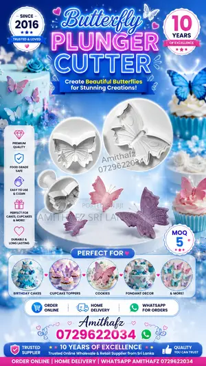 Home Bakers • Professional Bakers • Cake Artists • Baking Sri Lanka