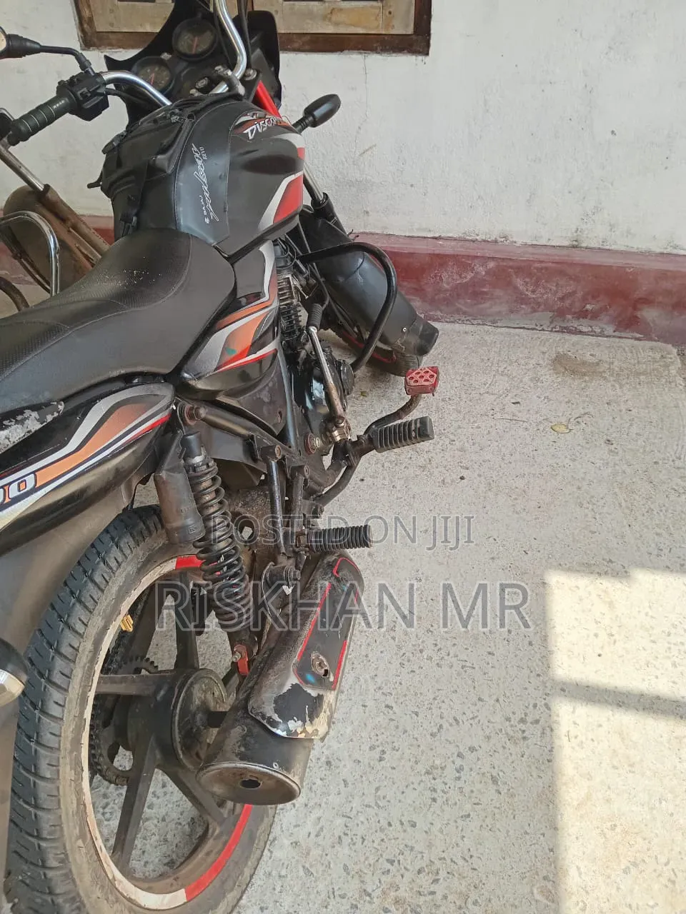 Bajaj Discover 100 2010 Red