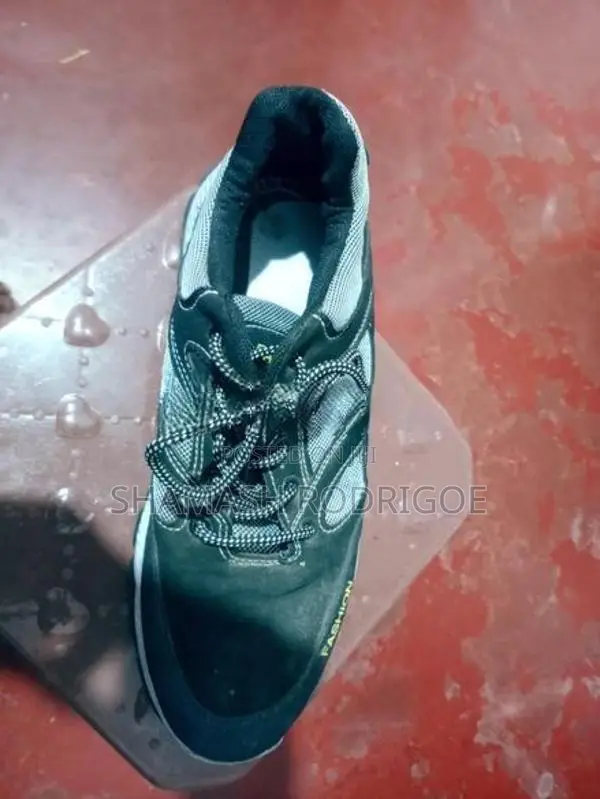 Black and Grey Casual Sneakers