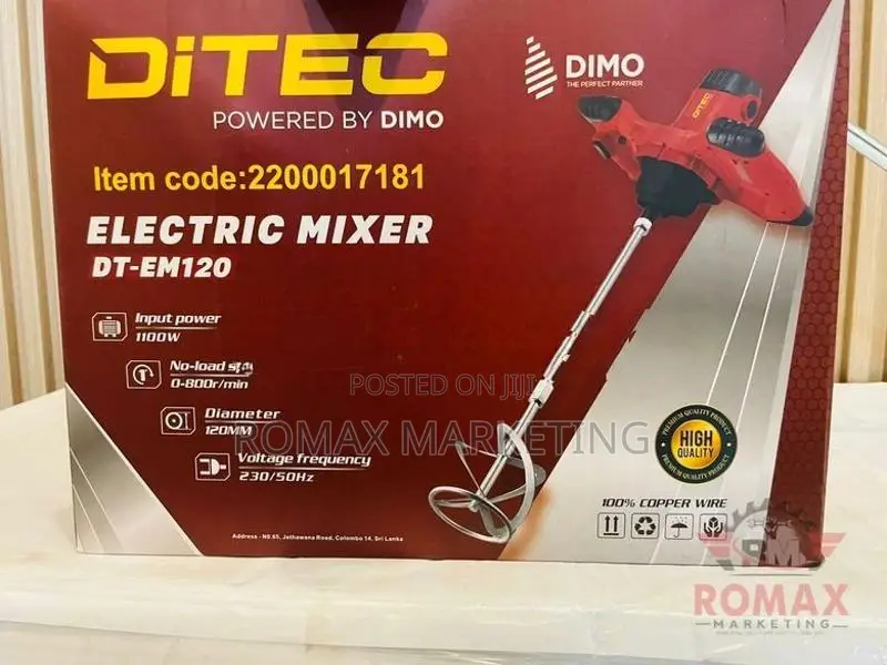 Electric Mixer 1100W DIMO Di-Tec