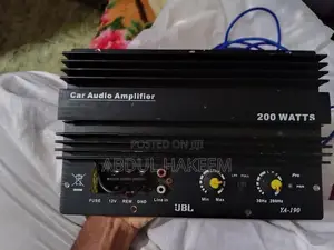 JBL Amp with Speaker Setup