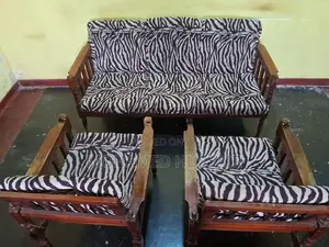 Teak Wooden Sofa Set (3+1+1)