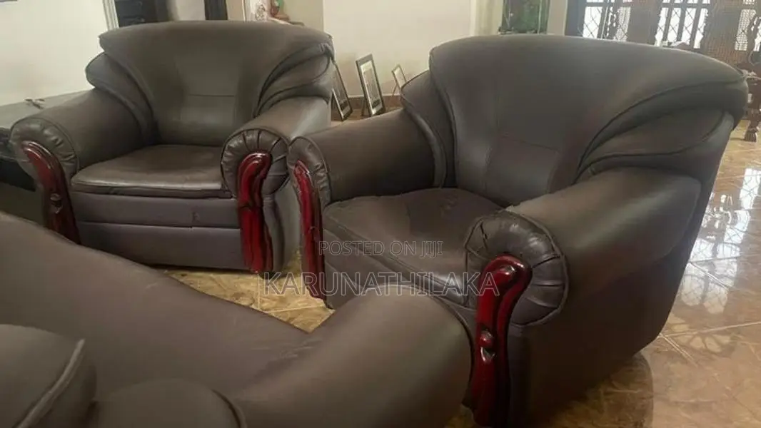 Black Cushion Sofa