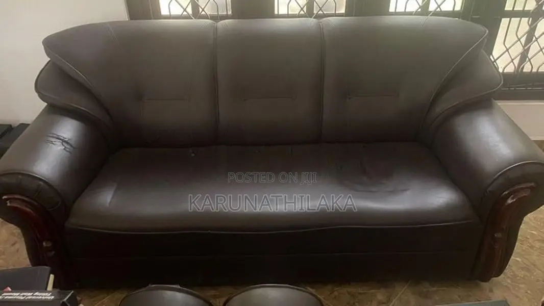 Black Cushion Sofa